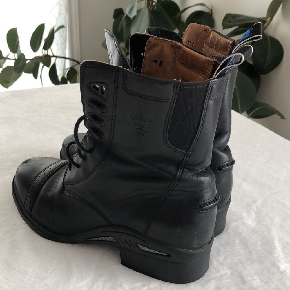 Ariat Equestrian Black Riding Boots. Mens Size 10 - Picture 5 of 15